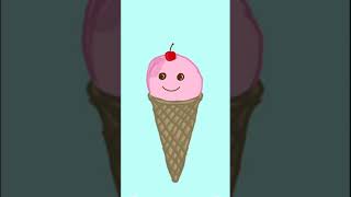 timelapse-happy ice cream #shorts#icecream#happyicecream