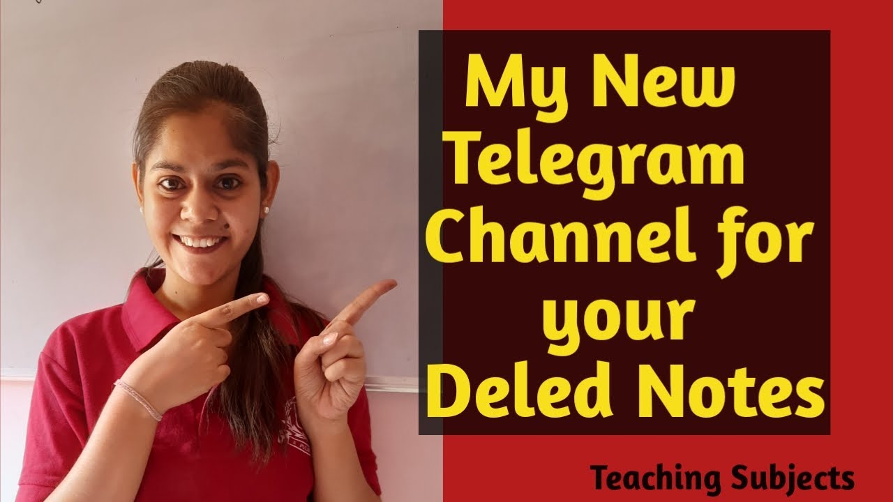 My New Telegram Channel for DELED Notes || How to get Deled Notes ...