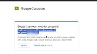 How to accept a Google Classroom Guardian invite