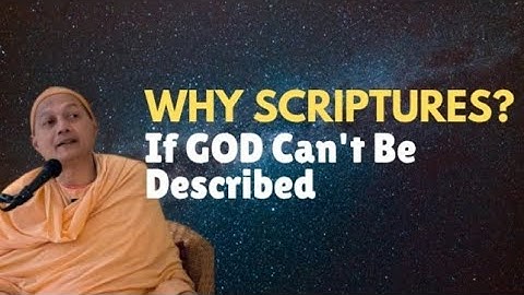 If God is Beyond Words, Why Do Scriptures Exist? | The Paradox Explained by Swami Sarvapriyananda Ji