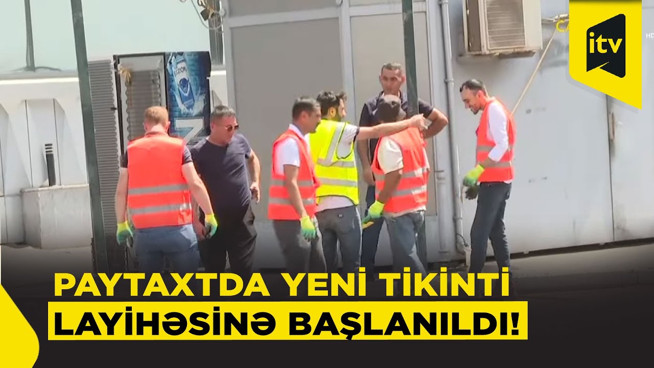 Bakı Dəmir Yolu Vağzalının yaxınlığında tikinti işlərinə start verildi