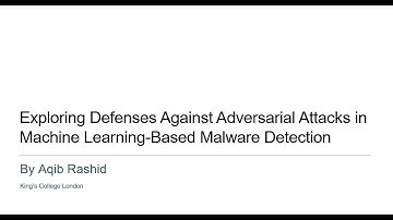 Exploring Defenses Against Adversarial Attacks in Machine Learning-Based Malware Detection