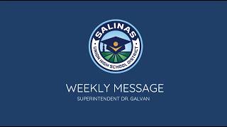 Superintendent Dr. Zandra Galvan's Weekly Message 9.4.26
