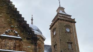 Pollokshaws and Pollok Park Glasgow in the snow Fev 2021
