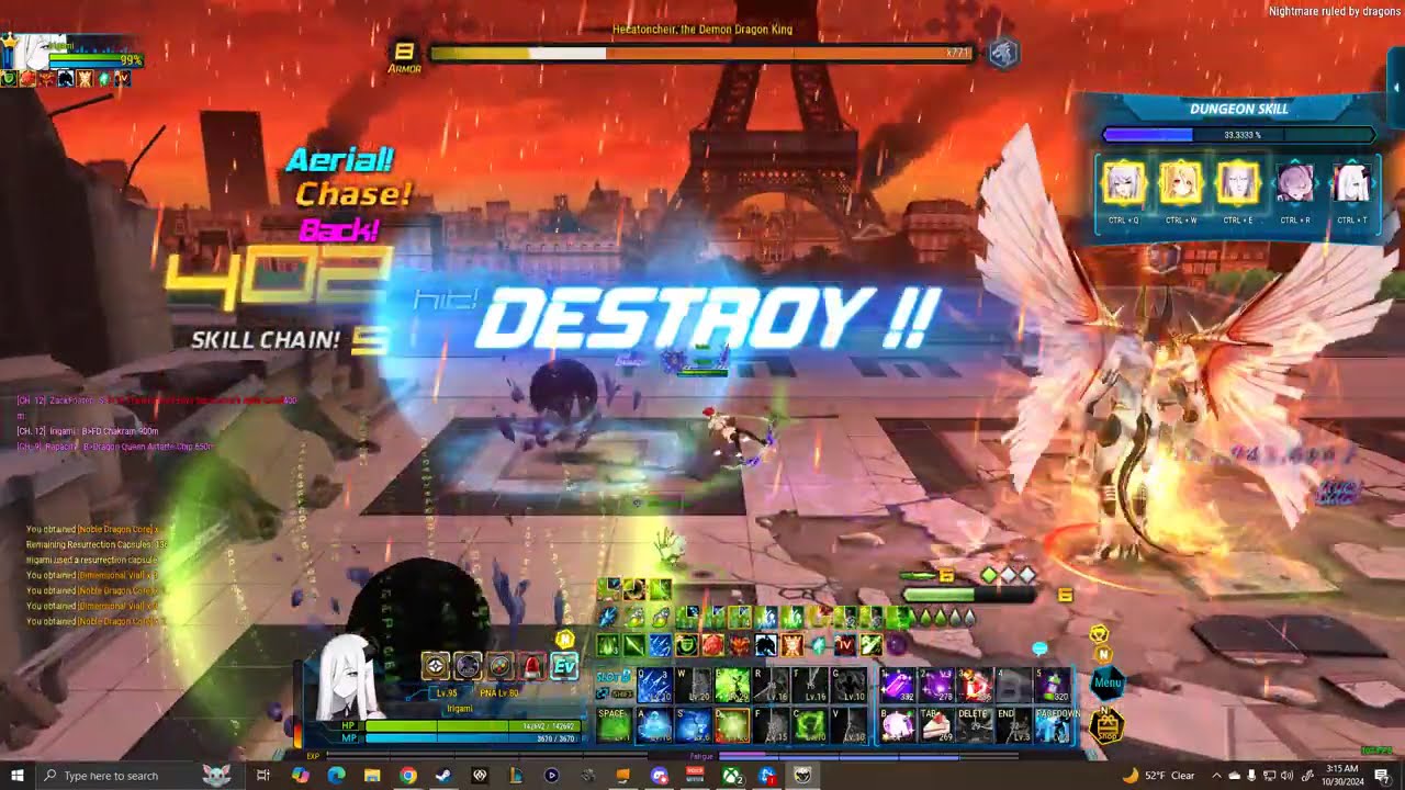 Code Closers Aeri - Hecatoncheir [Nightmare ruled by dragons] 