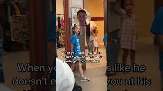 This Kid Was Playing It Cool At Kindgergaten Graduation