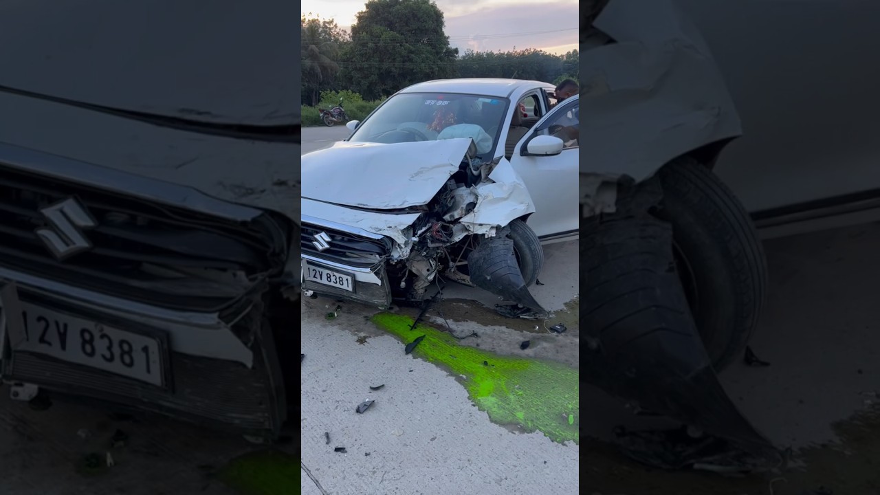 Acc*dent In Dimapur Four Lane just Now