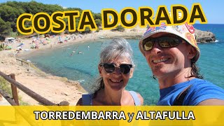 Estos son unos de los pueblos más bonitos de la COSTA DORADA | Torredembarra y Altafulla (España)