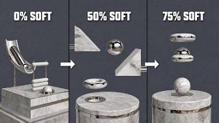 0% - 100% Most Satisfying 3D Soft Body Simulations screenshot 5