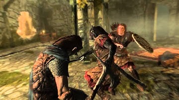 Skyrim Elder Scrolls V Gameplay Part 2 The Great escape