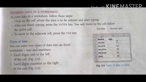 Class 6 | Computer | Chapter 5 | Calculating in MS Excel 2010