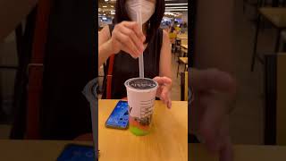 Quickly Shake Taro Bestseller. Must Try #shorts #shake #smoothie #refreshingdrink #quickly