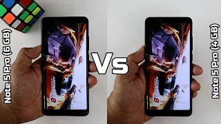 Redmi Note 5 Pro 6GB Vs 4GB Ram SpeedTest Comparison I Hindi
