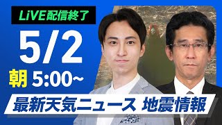 ウェザーニュースの配信のサムネイル画像