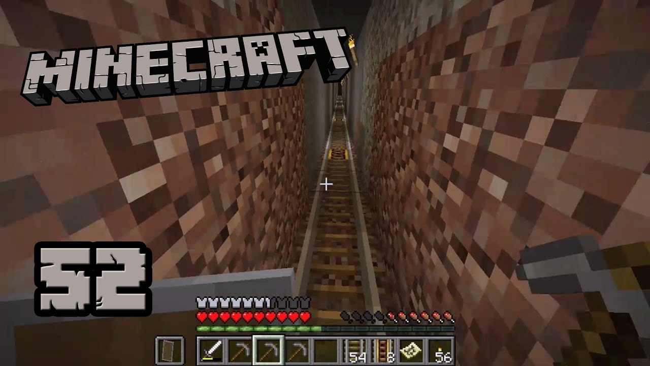 gaming logo Starting a Mine - 52 - MINECRAFT - Survival (No Commentary)