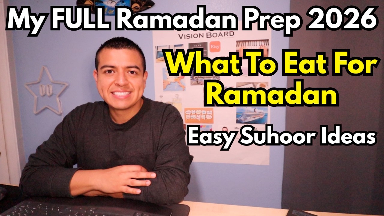 Видеоблог о подготовке к Рамадану: из чего он состоит и как я к нему готовлюсь