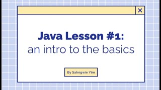 HSC Java Lesson: The Basics - Classes, Objects, Primitives, Methods, Errors Net Worth