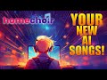 Reacting to and singing BRAND NEW songs generated by AI with Homechoir's Fun Friday