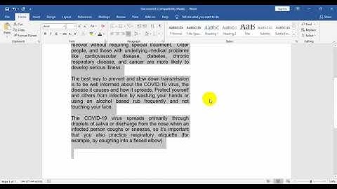 MS Word - Paragraph Formatting || Format paragraph, paragraph alignment, line spacing,Indent