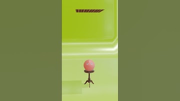 Ball simulation                        #blender3d #blenderanimation #clothsimulation #clothdropping