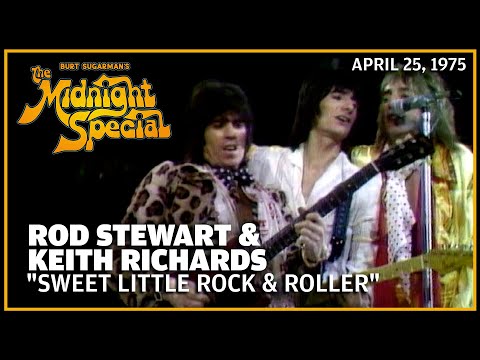 Sweet Little Rock And Roller - Rod Stewart, Keith Richards x Faces | The Midnight Special