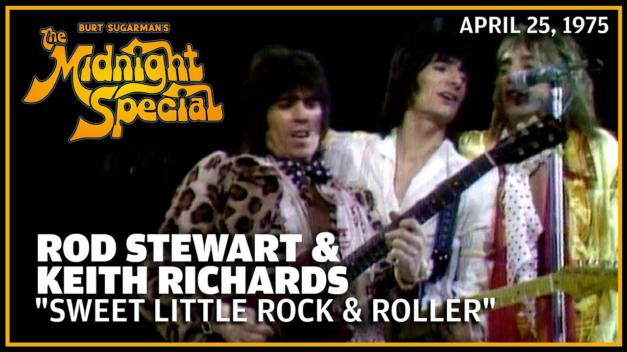 Sweet Little Rock and Roller Rod Stewart, Keith Richards & Faces The Midnight Special YouTube
