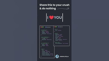 I Love you❤ #shorts #viral #coding #coder #webdevelopment #html #javascript #codinglove #coding