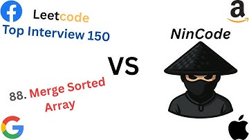 LeetCode 88. Merge Sorted Array | Top Interview 150 | Python