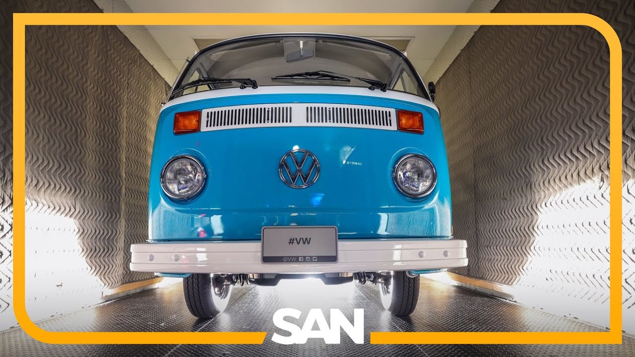 Burned but not broken: Viral VW bus unveiled after full