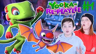 Yooka And Laylee Return In The New Game Yooka Re-Playlee Gameplay With Ima And Jessy