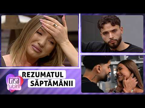 Saptamana nebuna in ,,Casa Iubirii"! (REZUMAT) Secrete, lacrimi, gelozii si un date de vis!