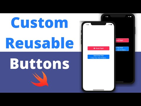 Custom Reusable Buttons (Swift 5, Xcode 12, 2020) - iOS Development