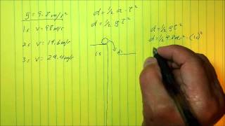 Understanding Acceleration: Calculating distance traveled for any falling object