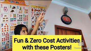 Teaching kids using Charts - Part 2|HomeSchooling|Activities with Zero Cost