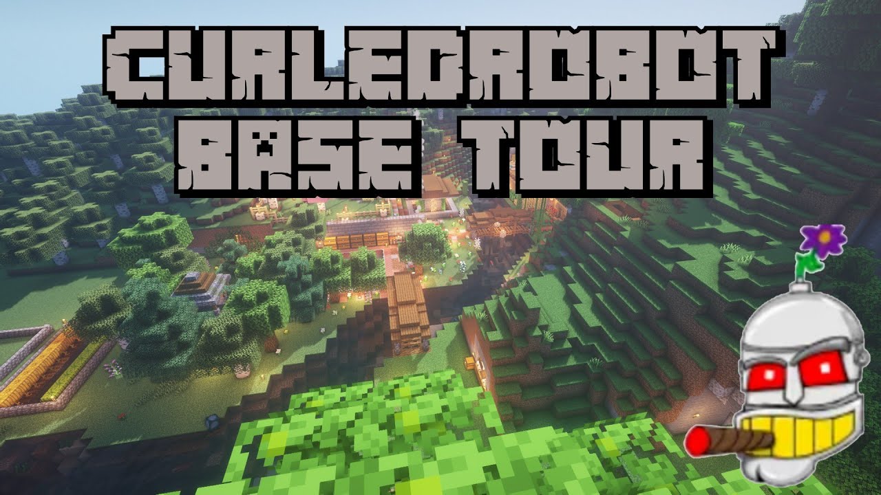 CurledRobot Base Tour - Minecraft: Java Edition