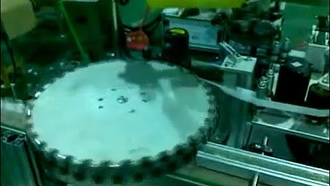 high speed label applicator for vial rotary wrap around labeler round bottle can label applicator