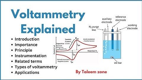 Voltammetry best explained || Analytical chemistry || BS & MSc level || By Taleem zone