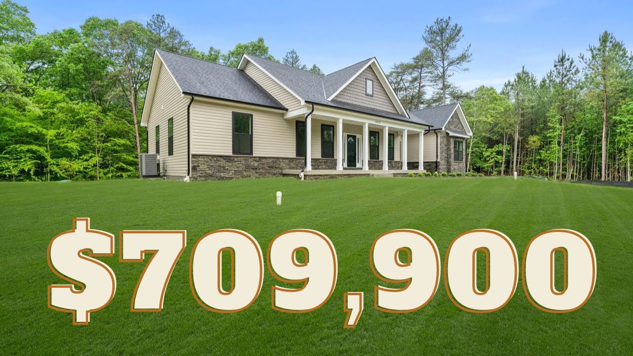 INSIDE A New Construction Luxury Home BRANDYWINE MARYLAND TOUR