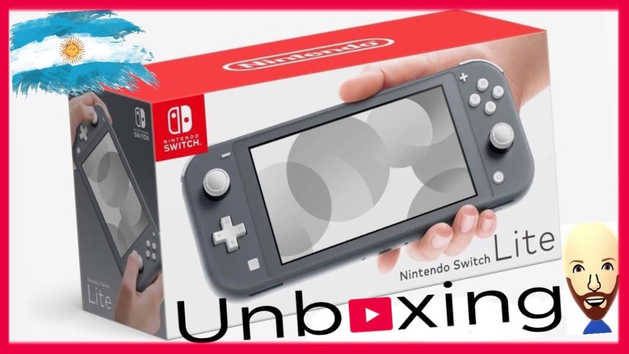 Unboxing ARGENTINO de la NEW Nintendo Switch LITE - YouTube