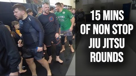15 Minutes of NON-STOP Rounds... Saturday Open Mat at 13th Dimension BJJ