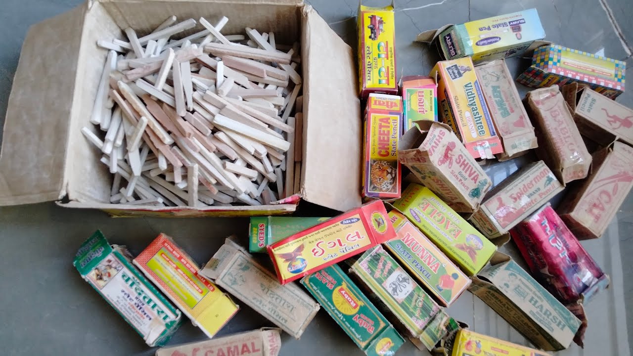 Unboxing different slate pencil brand| my favourite brands 