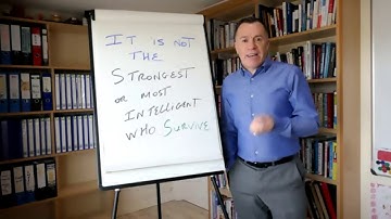 It is not the strongest or most intelligent who survive!
