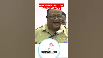 LISSU AKABIA JUU TUZO WALIYOMPA RAIS SAMIA ATOA AGIZO KALI 