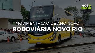 MOVIMENTAÇÃO DE ÔNIBUS | ESPECIAL DE ANO NOVO | RODOVIÁRIA NOVO RIO - RJ | 2023