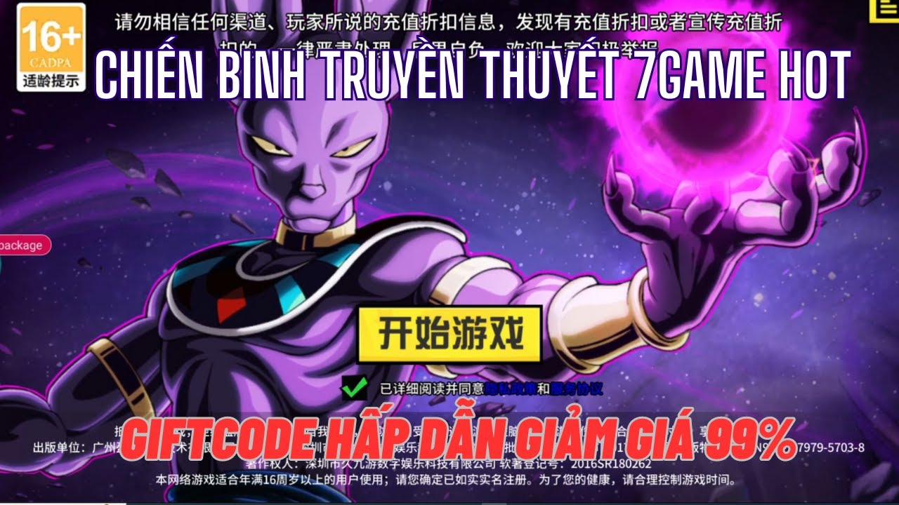 Chiến Binh Truyền Thuyết - Trải nghiệm phiên bản 7game china giftcode ...
