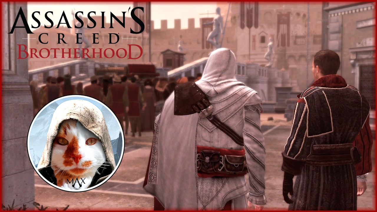 AC Brotherhood - Sigilo, parkour, combate, sin Hud, 100% Sincro - Rescatando a Caterina Sforza