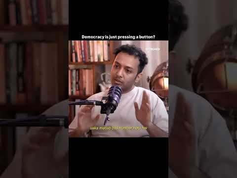Reality of the largest democracy #election #vote #democracy #politics #podcast #masoomrajwani