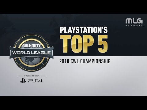 PlayStation Top 5 Plays of CWL Champs 2018