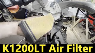 K1200LT Air Filter Replacement
