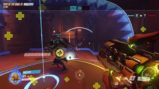 Overwatch - Orisa - Halt (Pull) Kill 22/09/18